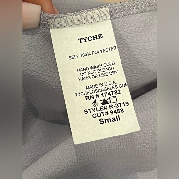 NWT Tyche off the shoulder high low romper - Picture 9 of 9